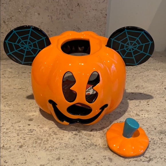 DisneyMickey Mouse Ceramic Halloween Candle Holder - Picture 9 of 9